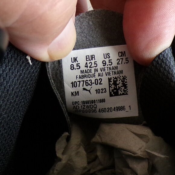 PUMA MEN'S BRAND NEW ULTRA PLAY FIRM GROUND FG BLACK AND ROSE SOCCER CLEATS - Picture 9 of 15